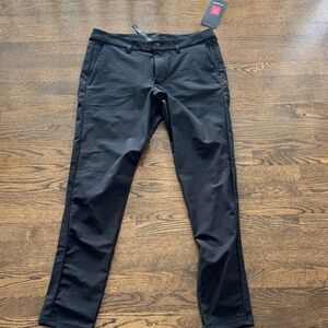 lululemon athletica Men's Black Stretch Chinos